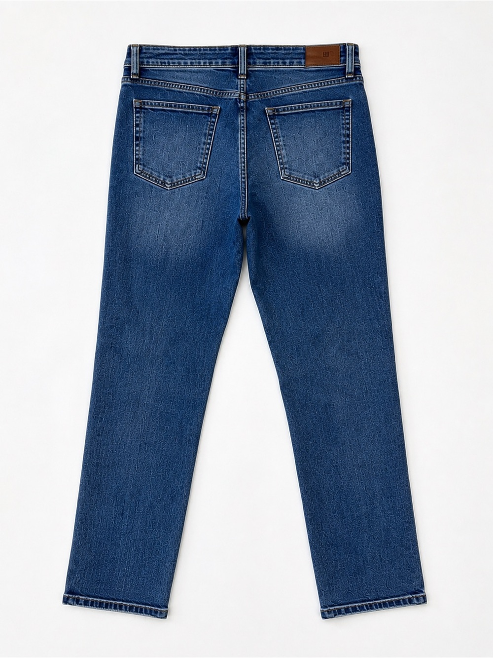 Kut from the Kloth Straight-Leg Catherine Boyfriend Jeans in Indigo Size 12 - Picture 4 of 7
